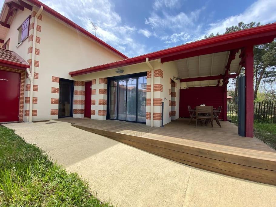 Maison Typee Arcachonnaise Avec Piscine Commune ลาเตสเตอ-เดอ-บูค ภายนอก รูปภาพ