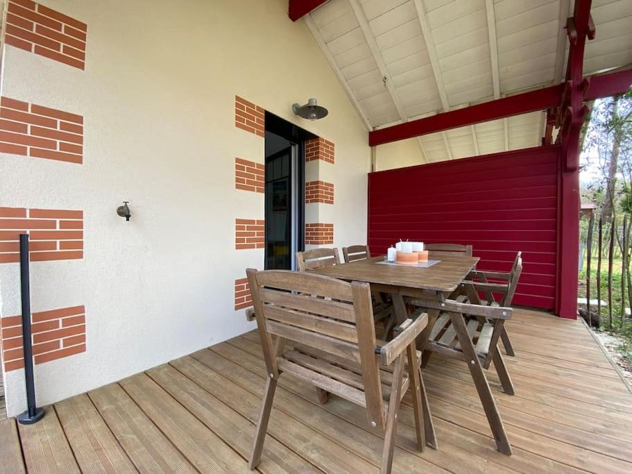Maison Typee Arcachonnaise Avec Piscine Commune ลาเตสเตอ-เดอ-บูค ภายนอก รูปภาพ